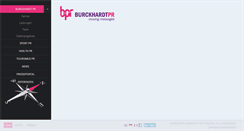 Desktop Screenshot of burckhardtpr.de